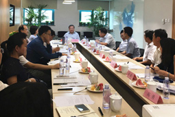 国务院法制办、人社部市场司、北京市人社局有关领导一行赴非凡国际
走访调研