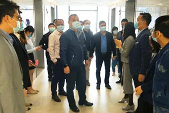 广东省人力资源和社会保障厅副厅长一行莅临非凡国际
东莞分公司视察指导